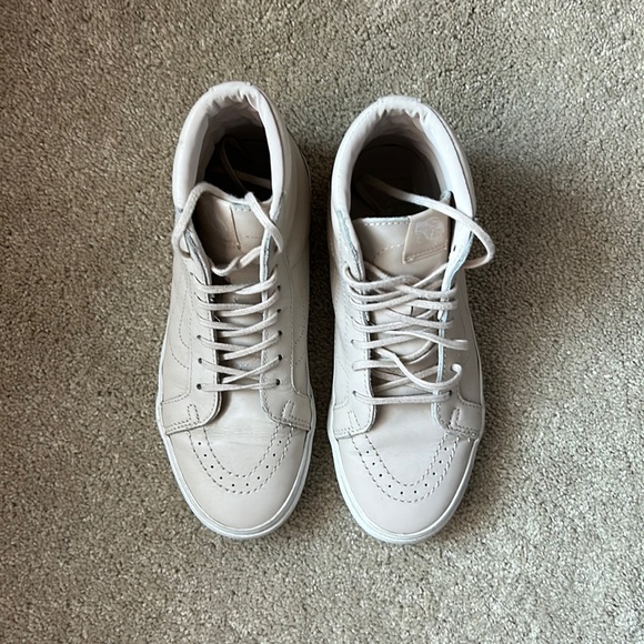 Leather High Top Vans - Picture 1 of 5